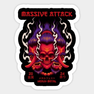 massive attack Sticker